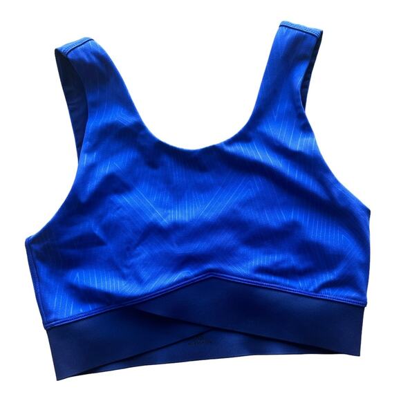 IVY Park Sports Bra Blue Black Size XS Racerback High Impact Beyonce - Picture 1 of 5
